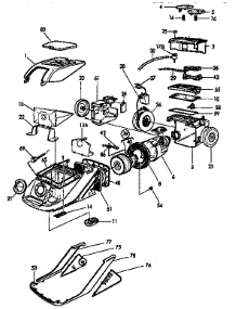 Unit Parts parts for Eureka Upright Vacuum 6990A from AppliancePartsPros.com