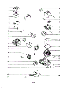 Motor / Motor Hood parts for Eureka Canister Vacuum 6992A from AppliancePartsPros.com