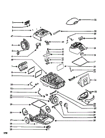 Unit Parts parts for Eureka Upright Vacuum 6993A from AppliancePartsPros.com