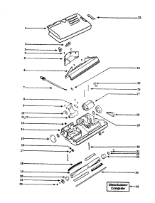 Hood parts for Eureka Canister Vacuum 6993B-1 from AppliancePartsPros.com