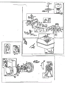 Flywheel Assembly parts for Briggs & Stratton Lawn & Garden Engine 6B (1863-01 - 1863-01) from AppliancePartsPros.com