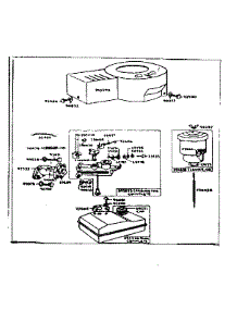 Fuel System And Blower Housing Parts parts for Briggs & Stratton Lawn & Garden Engine 6B-HS (900010 - 900059) from AppliancePartsPros.com