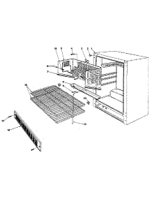 Liner parts for Marvel Compact Refrigerator 6EAR from AppliancePartsPros.com