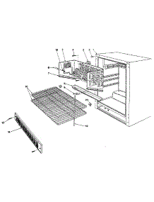 Liner parts for Marvel Compact Refrigerator 6FAR from AppliancePartsPros.com
