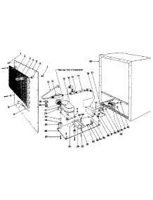 Unit Parts parts for Marvel Compact Refrigerator 6FAR from AppliancePartsPros.com