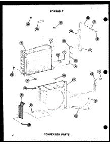 Condenser Parts parts for Amana Room Air Conditioner 6P-2NHW/P54973-10R from AppliancePartsPros.com