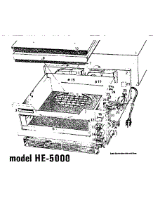 (He-5000) parts for Amana Built-In Microwave 70/05.52SS from AppliancePartsPros.com