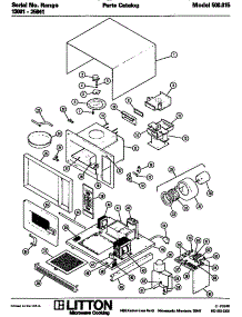 (500.015) parts for Amana Built-In Microwave 70/05.52SS from AppliancePartsPros.com