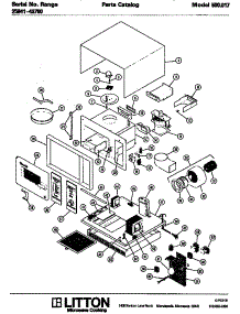 (500.017) parts for Amana Built-In Microwave 70/05.52SS from AppliancePartsPros.com
