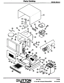 (550.014) parts for Amana Built-In Microwave 70/05.52SS from AppliancePartsPros.com