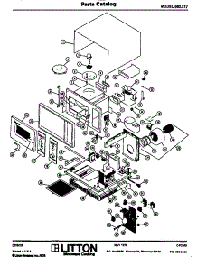 (550.017) parts for Amana Built-In Microwave 70/05.52SS from AppliancePartsPros.com