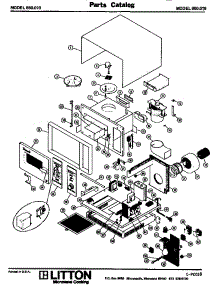 (550.019) parts for Amana Built-In Microwave 70/05.52SS from AppliancePartsPros.com