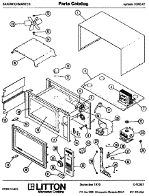 (70 / 05.01) parts for Amana Built-In Microwave 70/05.52SS from AppliancePartsPros.com