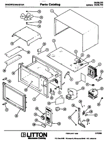 (70 / 05.030) (70 / 05.730) parts for Amana Built-In Microwave 70/05.52SS from AppliancePartsPros.com