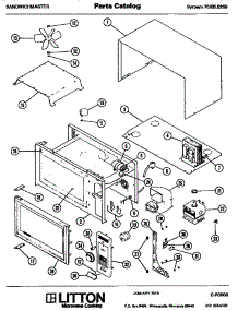 (70 / 05.52Ss) parts for Amana Built-In Microwave 70/05.52SS from AppliancePartsPros.com