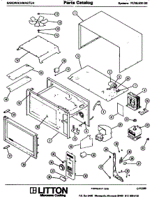(70 / 05.530Ss) parts for Amana Built-In Microwave 70/05.52SS from AppliancePartsPros.com