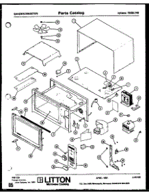 70 / 05.740 parts for Amana Built-In Microwave 70/05.52SS from AppliancePartsPros.com