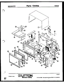 70 / 08.00 parts for Amana Built-In Microwave 70/05.52SS from AppliancePartsPros.com