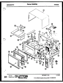 70 / 08.502 parts for Amana Built-In Microwave 70/05.52SS from AppliancePartsPros.com
