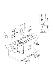 Arm Top Cover (7004) parts for Singer Mechanical Sewing Machine 7000 from AppliancePartsPros.com