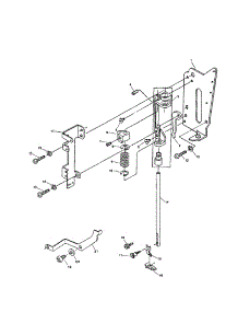 Coaxial Presser Bar System parts for Singer Mechanical Sewing Machine 7000 from AppliancePartsPros.com