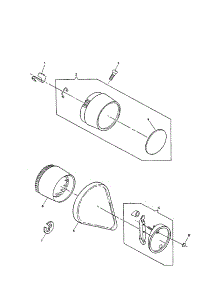 Hand Wheel parts for Singer Mechanical Sewing Machine 7004 from AppliancePartsPros.com