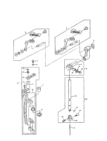 Needle Bar And Thread Take-Up parts for Singer Mechanical Sewing Machine 7004 from AppliancePartsPros.com