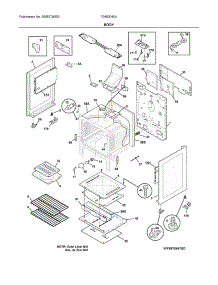 Body parts for Ikea Gas Range 70462040A from AppliancePartsPros.com