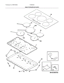 Main Top / Surface Units parts for Ikea Electric Cooktop 70462064A from AppliancePartsPros.com