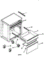 3 Drawer Professional Roll-Away