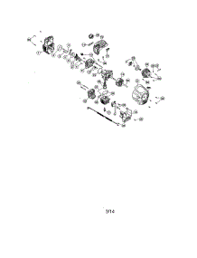 Muffler / Cylinder / Flywheel parts for Ace Gas Line Trimmer 7115603 from AppliancePartsPros.com