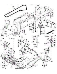 Drive parts for Western Auto Front-Engine Lawn Tractor 7143A79 from AppliancePartsPros.com