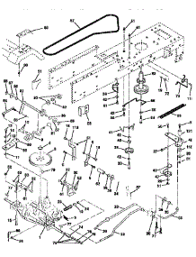 Drive parts for Western Auto Front-Engine Lawn Tractor 7157A79 from AppliancePartsPros.com