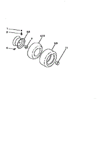 Wheel And Tires parts for Western Auto Front-Engine Lawn Tractor 7157A79 from AppliancePartsPros.com