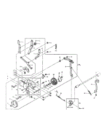 Feed Control Mechanism parts for Singer Mechanical Sewing Machine 717 401 TYPE HOOK from AppliancePartsPros.com