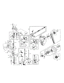 Arm Shift And Head End parts for Singer Mechanical Sewing Machine 719 401 TYPE HOOK from AppliancePartsPros.com