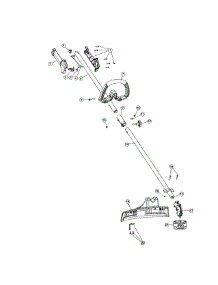 Drive Shaft / Handle / Shield parts for Ace Gas Line Trimmer 7214950 from AppliancePartsPros.com