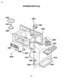 Interior Parts (I) parts for Kenmore Microwave/Hood Combo 721.80592401 (72180592401, 721 80592401) from AppliancePartsPros.com