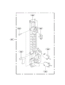 Latch Board Parts parts for Kenmore Elite Microwave/Hood Combo 72187583611 from AppliancePartsPros.com