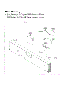 Panel Assembly parts for Kenmore Dishwasher 722.13383910 (72213383910, 722 13383910) from AppliancePartsPros.com
