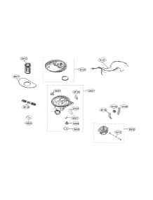 Sump Assembly parts for Kenmore Dishwasher 722.13387910 (72213387910, 722 13387910) from AppliancePartsPros.com