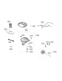 Sump Parts parts for Kenmore Elite Dishwasher 72214307910 from AppliancePartsPros.com
