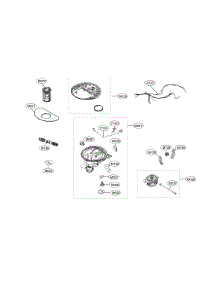 Sump Assembly parts for Kenmore Elite Dishwasher 72214357910 from AppliancePartsPros.com