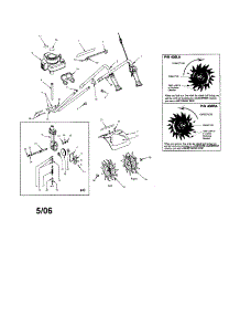 Mantis Tiller parts for Mantis Farming 7225 from AppliancePartsPros.com