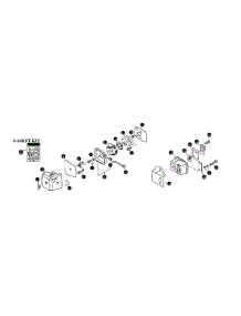 Air Cleaner / Muffler / Throttle parts for Mantis Farming 7225 from AppliancePartsPros.com
