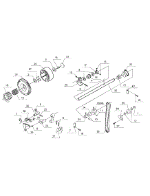 Main Shaft parts for Singer Electronic Sewing Machine 7258CL from AppliancePartsPros.com