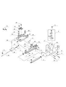 Feed Dog Assy parts for Singer Electronic Sewing Machine 7258CL from AppliancePartsPros.com