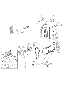 Power Assy parts for Singer Electronic Sewing Machine 7258CL from AppliancePartsPros.com