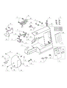 Front Assy parts for Singer Electronic Sewing Machine 7258CL from AppliancePartsPros.com
