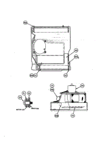 Condenser & Fan Motor parts for Carrier Room Air Conditioner 73HCA231301 from AppliancePartsPros.com